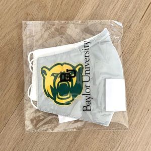 BU Baylor University Family Face Mask NWT New & Sealed Facemask